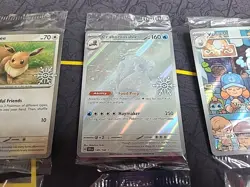 Pokemon SEALED Promo Lot - All 8 2025 Stamped Snowflake Pikachu Eevee Glaceon ex - Image 5