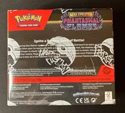 Pokemon TCG: Mega Evolution-Phantasmal Flames Booster Display Box (36 Packs) - Image 2