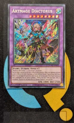 DUAD-EN032 Artmage Diactorus Secret Rare YuGiOh - Image 1