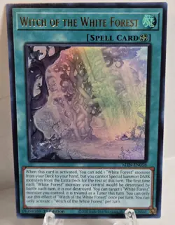 Witch Of The White Forest ALIN-EN058 1st Edition Ultra Rare Near Mint Yu-Gi-Oh! - Image 1