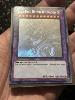Yugioh Blue Eyes Ultimate Dragon Ghost Rare GFP2 1st Edition - Image 4