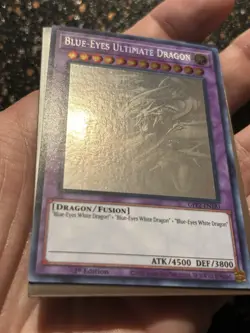 Yugioh Blue Eyes Ultimate Dragon Ghost Rare GFP2 1st Edition - Image 5