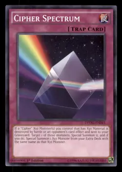 Yugioh Cipher Spectrum #DPDG-EN045 Duelist Pack: Dimensional Guardians LP - Image 1