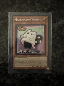 Yu-Gi-Oh! TCG Marshmao Yummy Secret Rare DOOD-EN024 1st Edition Near Mint. - Image 1