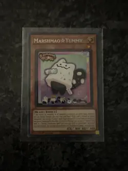 Yu-Gi-Oh! TCG Marshmao Yummy Secret Rare DOOD-EN024 1st Edition Near Mint. - Image 2