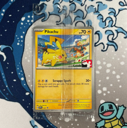 Pikachu SVP101 Black Star Promo Play! Pokemon Card Scarlet & Violet NEW/SEALED - Image 1