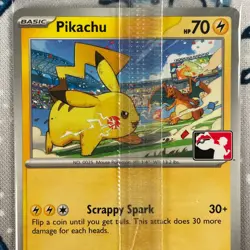 Pikachu SVP101 Black Star Promo Play! Pokemon Card Scarlet & Violet NEW/SEALED - Image 2