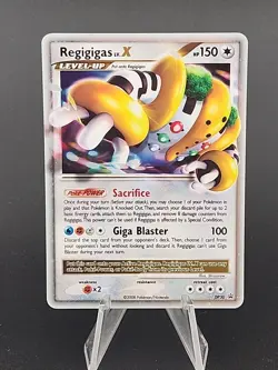 Regigigas LV.X DP30 Diamond & Pearl Black Star Promo Holo Pokemon TCG Card - Image 1