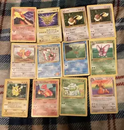 Vintage Pokemon Card First Edition and Holo Lot! - Image 1