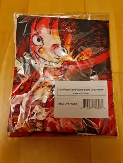 One Piece Card Game Fabric Poster New Unused Promo Store Decoration 82cm X 59cm - Image 3