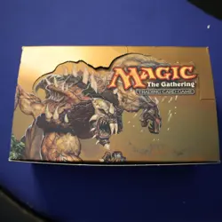 MTG: LEGIONS SET empty Booster Pack display box, NO CARDS, 2003 VG+ cond - Image 1