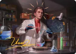 Peter Parker Art Card (3/54) (Gold-Stamped Signature) Marvel's Spider-Man Art Se - Image 1