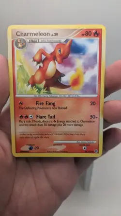 Retro 2007 Pokemon TCG #46/132 Charmeleon Uncommon Secret Wonders Card - LP - Image 4