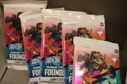 MAGIC THE GATHERING FOUNDATIONS FACTORY SEALED 200 CARDS LOT OF 10 PACKS c - Image 4