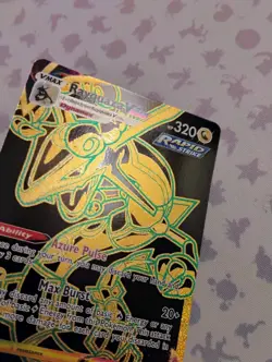 Rayquaza VMAX (Secret) TG29/TG30 Silver Tempest Trainer Gallery Pokemon Card NM - Image 2