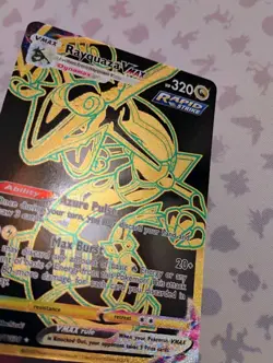 Rayquaza VMAX (Secret) TG29/TG30 Silver Tempest Trainer Gallery Pokemon Card NM - Image 3
