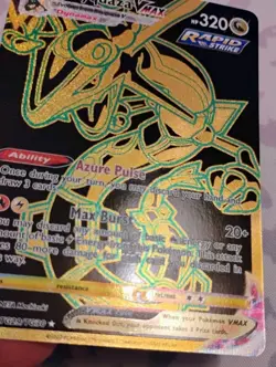 Rayquaza VMAX (Secret) TG29/TG30 Silver Tempest Trainer Gallery Pokemon Card NM - Image 5