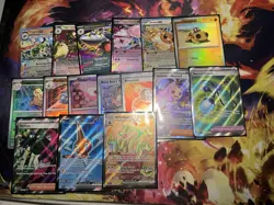 Pokemon SWSH/Mega Evolution Full Art, PokeBall, MasterBall, Lot Of 16 Cards NM - Image 1