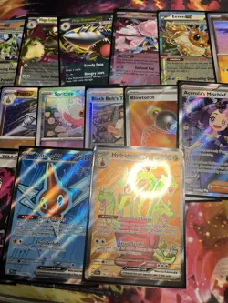 Pokemon SWSH/Mega Evolution Full Art, PokeBall, MasterBall, Lot Of 16 Cards NM - Image 3