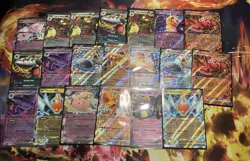 Pokemon Sword And Shield/Mega Evolution EX Double Rare Lot Of 20 Cards NM - Image 1