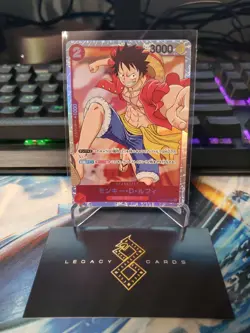 (JP) Monkey D. Luffy OP01-024 SR - OP-01 Romance Dawn - One Piece Card Game (NM) - Image 1