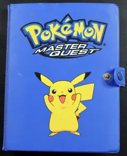 POKEMON CARD LOT 135+ Cards in Master Quest Binder Album Mixed Sets All Shown - Image 1