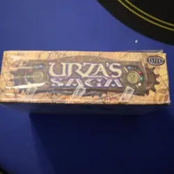 MTG: URZA'S SAGA SET empty Booster Pack display box, NO CARDS, 1998 VG+ cond - Image 2