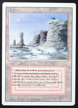 Plateau Magic Card Dual Land Revised MTG Reserved List - Image 3