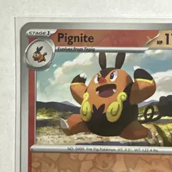 Pignite 012/086 Reverse Holo Card White Flare WHT Pokemon TCG NM - Image 3