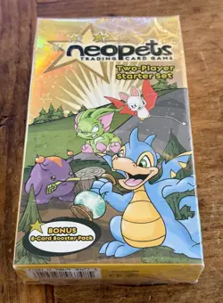Sealed Neopets TCG Starter Set, 1x Base Set Booster Pack, & 71x Bulk Loose Cards - Image 3