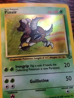 ?? Pinsir 9/64 - Jungle - Vintage WOTC Holo Rare Pokemon Card ?? Excellent - Image 2