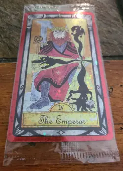 MetaZoo Seance THE EMPEROR Tarot Card, Full Holo, Sealed, Big Box - Image 1