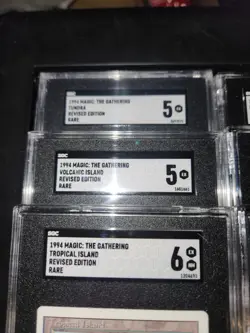 full set SGC graded revised dual lands mtg - Image 2