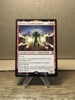 Electro, Assaulting Battery Rare #0076 MTG Marvel's Spider-Man Regular - Image 1