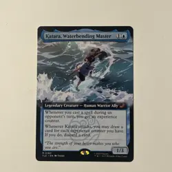MTG - Katara, Waterbending Master-Regular -Extended TLE180 MTG - NM - Image 1