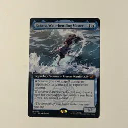 MTG - Katara, Waterbending Master-Regular -Extended TLE180 MTG - NM - Image 2