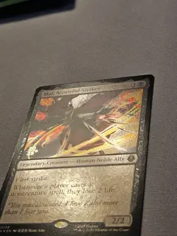 Mai Scornful Striker Foil MTG Prerelease Promo NM - Image 2