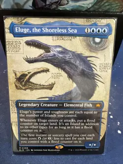 Eluge, the Shoreless Sea (Borderless) Bloomburrow Regular - Image 1