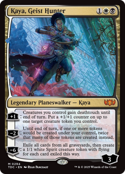 Kaya, Geist Hunter #294 | Near Mint | Tarkir Dragonstorm Commander TDC Magic MTG - Image 1