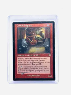 Magic The Gathering, Goblin Engineer (Retro Frame), Modern Horizons, Foil MT/NM - Image 1
