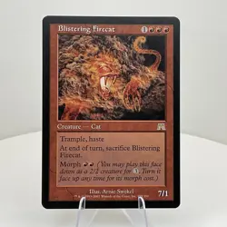 Blistering Firecat 189/350 - Onslaught Regular - MTG Magic The Gathering - Image 1