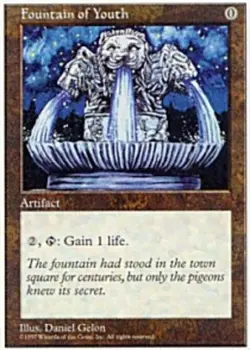 Fountain of Youth - Fifth Edition #372 MTG Magic The Gathering - Image 1