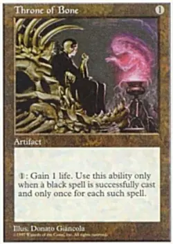 Throne of Bone - Fifth Edition #403 MTG Magic The Gathering - Image 1
