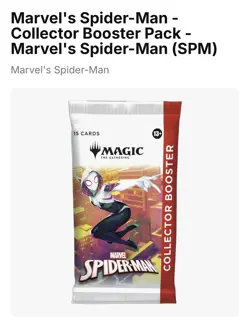 Magic The Gathering Marvel’s Spider-Man Collector Booster Pack *Ready To Ship * - Image 1