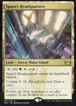 Spara's Headquarters MTG Streets of New Capenna 257 - Image 1