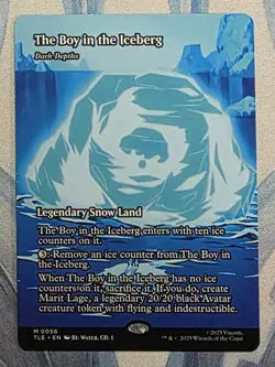 MTG The Boy in the Iceberg / Dark Depths **NM** Avatar: The Last Airbender (TLE) - Image 1