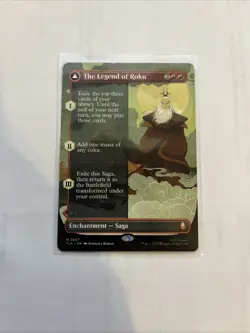 The Legend of Roku Borderless 357 NM MTG Avatar: The Last Airbender Magic - Image 1