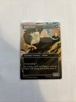 The Legend of Roku Borderless 357 NM MTG Avatar: The Last Airbender Magic - Image 2