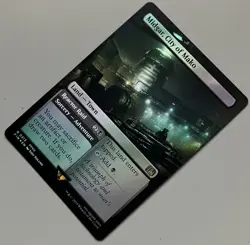 MTG Final Fantasy Midgar, City of Mako Land - Town RARE FOIL #0313 - Image 3