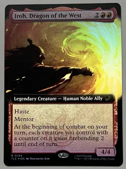 MTG Avatar: The Last Airbender Eternal Iroh Legendary Creature RARE FOIL #0194 - Image 1